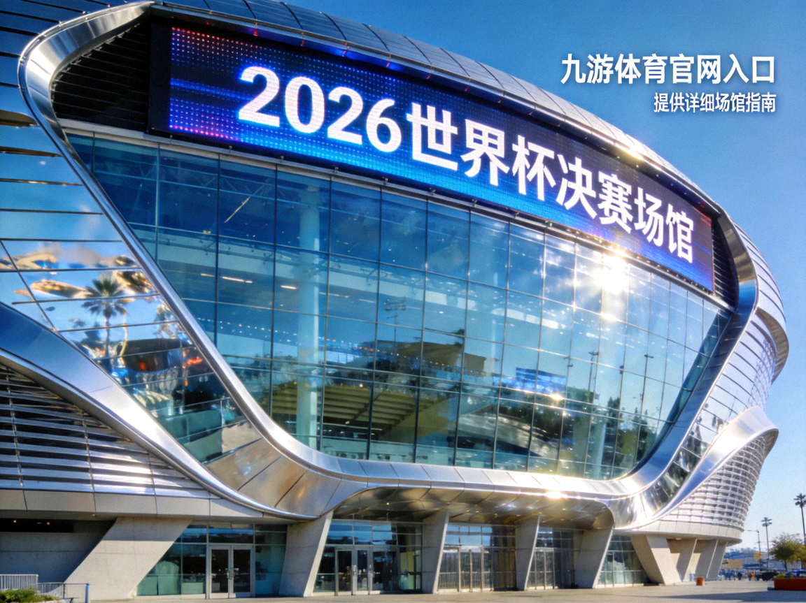 洛杉矶索菲体育场外观，现代建筑设计，2026世界杯决赛场馆之一，九游体育官网入口提供详细场馆指南